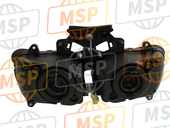 33100MELD21, Scheinwerfer Kompl. (12V, Honda, 2