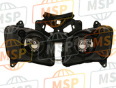 33102MELD21, Headlight Unit Comp., Honda, 2