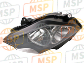 33152MCWD01, Headlight Unit, L., Honda