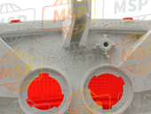 33703MM5601ZA, Taillight Sub Assy. *NH197MU * (NH197MU Karakorum Gray METALLIC-U), Honda, 3