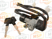 35100KPPT01, Schakelaar Assy., Combinatie & Slot, Honda, 2