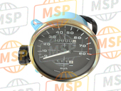 37200437601, Speedometer Assy. (Mph), Honda