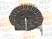 37200MAT601, Speedometer Assy. (Mph/kph), Honda