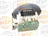 37200MAT601, Speedometer Assy. (Mph/kph), Honda, 2