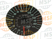 37200MBGE01, Speedometer Assy. (Mph/kph), Honda