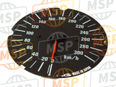 37200MBW611, Ens. Compteur De Vitesse (Kph), Honda