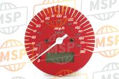 37200MCC601, Speedometer Assy. (Mph), Honda