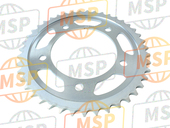 41201MAS670, Rueda Dentada,  Transmisio, Honda