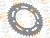 41201MGSD70, Sprocket, Final Driven (39T), Honda, 2