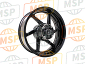 42650MAE305ZA, Wheel Set, Rr. *NH1 * (NH1 Black), Honda, 2