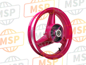 42650MT6305ZC, Wheel Set, Rr. *RP126 * (RP126 Aphrodite Pink), Honda, 2