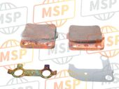 43120HA5670, Pad Set, Rr. (Nissin), Honda