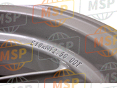 44650GBMW00ZA, Juego De Rueda Fr NH146M, Honda, 4