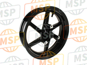 44650GCM900ZA, Rad HILFS-KOMPL., V. *NH1, Honda, 2