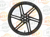 44650MGND20, Wiel Samenstel, V., Honda, 2