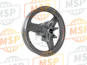 44650ML7305ZC, Wheel Set, Fr. *NH182M * (NH182M Intelligent Silver Metallic), Honda, 2