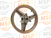 44650ML7307ZB, Wheel Set, Fr. *YR152M * (YR152M British Gold Mettalic), Honda