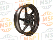 44650MT4305ZC, Wheel Set, Fr. *NH167MU * (NH167MU Iron Nail Silver METALLIC-U), Honda, 2