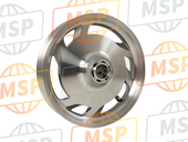 44650MZ0040, Wheel Sub Assembly , Fr., Honda, 3