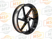 44650MZ7305ZA, Wheel Set, Fr. *NH1 * (NH1 Black), Honda, 1