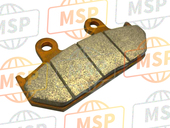 45105MS6901, Pad Comp., Fr. (Nissin) (Tt), Honda