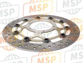 45120MEED01, Disk Comp., R. Fr. Brake, Honda