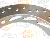 45351MAN911, Bremsscheibe, V., Honda, 2