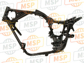 50100MAA620ZA, Body Comp., Frame *NH1 * (NH1 Black), Honda, 2