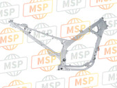 50100MAY670ZA, Body Comp., FRAME*NH146M*(NH146M Accurate Silver Metallic), Honda