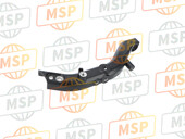 50353MKCA00ZA, Sub Frame, R. Lower *NHA86M* (NHA86M Mat Ballistic Black Metallic), Honda, 1