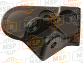 50614MCAS40ZC, Bracket, L. Main Step *NHA86M* (NHA86M Mat Ballistic Black Metallic), Honda