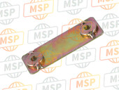 50619MBL610, Platte, Rastenhalterung, Honda