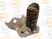 50620MM9010ZA, Arm Assy., L. Step *NH146M * (NH146M Accurate Silver Metallic), Honda