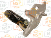 50620MM9010ZA, Arm Assy., L. Step *NH146M * (NH146M Accurate Silver Metallic), Honda, 2