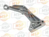 50655MEJ640, Soporte,  Estribo Asiento, Honda, 2