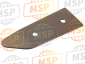 50658MFGD01ZC, Plate A, L. Step Guard *NH303M * (NH303M Mat Axis Gray Metallic), Honda