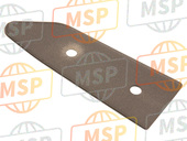 50658MFGD01ZC, Plate A, L. Step Guard *NH303M * (NH303M Mat Axis Gray Metallic), Honda, 2