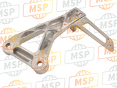 50725MJED00, Halter, L. Soziusfussrast, Honda, 2