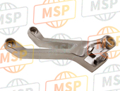 50760MCF010, Halter, L. Soziusfussrast, Honda