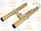 51110GELJ00ZA, Fork Sub Assy., Fr. *YR111MU * (YR111MU Glamis Gold METALLIC-U), Honda