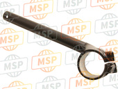 53100MBWD20, Pipe Comp., R. Steering Handle, Honda, 2