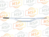 53100MEB670ZB, Pipe , Steering Handle NH146M (NH146M Accurate Silver Metallic), Honda
