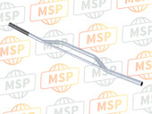 53100MEB670ZB, Pipe , Steering Handle NH146M (NH146M Accurate Silver Metallic), Honda, 2