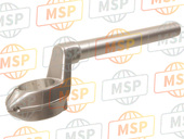 53150MZ7000ZB, Pipe, L. Steering Handle *NH167MU * (NH167MU Iron Nail Silver METALLIC-U), Honda