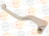 53178HP1000, Lever, L. Steering Handle, Honda