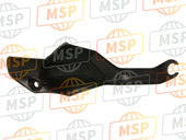 53180MJPG60ZB, Guard, R. Knuckle *NH1* (NH1 Black), Honda, 2