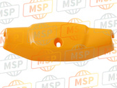 53204HN1000ZB, Cover Assy., Handle *Y151R * (Y151R Star Burst Yellow), Honda