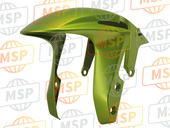 61100MFJD00ZL, Spatbord Compl., Voor *gy, Honda