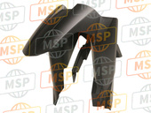 61100MJPG50, Spatbord Compl., Voor, Honda