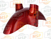 61110MBTD20ZK, Kotflügel Satz, Fr (Wl) R101CU 1 (R101CU 1 Candy Glory ROT-U), Honda